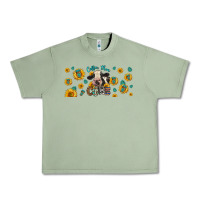 Oil Green Coffee Then Cows Urban Heavy Tee - LillyAllenDesigns