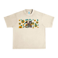 Sandshell Coffee Then Cows Urban Heavy Tee - LillyAllenDesigns