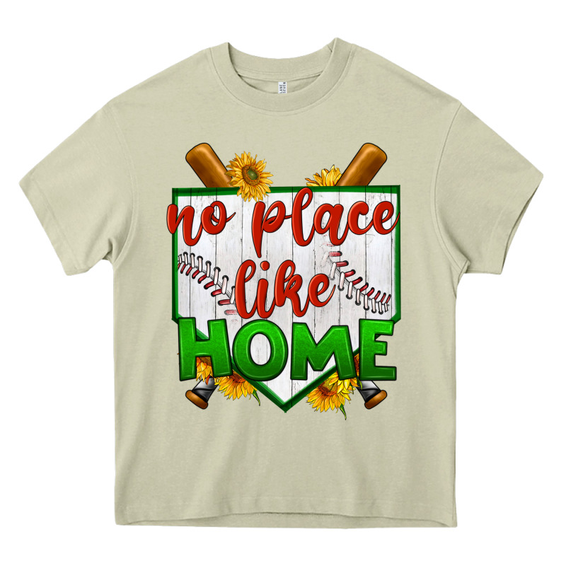 No Place Like Home Baseball Heavy Core Tee by BundleAndBundleShop | Teevron