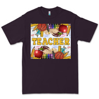 Plum Teacher Premium Tee - LillyAllenDesigns