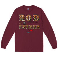 Burgundy rod father Long Sleeve Tee - Artiststas