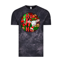 Cloud Black ho ho ho merino wool baby sheep Vintage Tee - LillyAllenDesigns