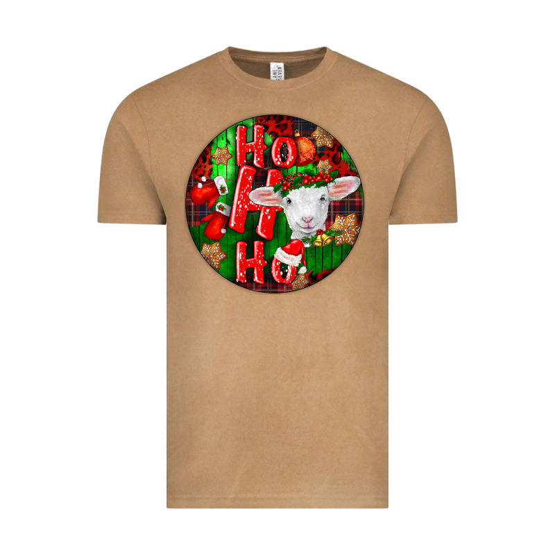 Ho Ho Ho Merino Wool Baby Sheep Vintage Tee by LillyAllenDesigns | Teevron