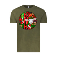 Vintage Olive ho ho ho merino wool baby sheep Vintage Tee - LillyAllenDesigns