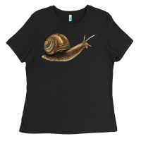 Black snail Ladies Tee - LillyAllenDesigns