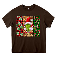 Green Christmas Gnome Heavy Core Tee | Teevron