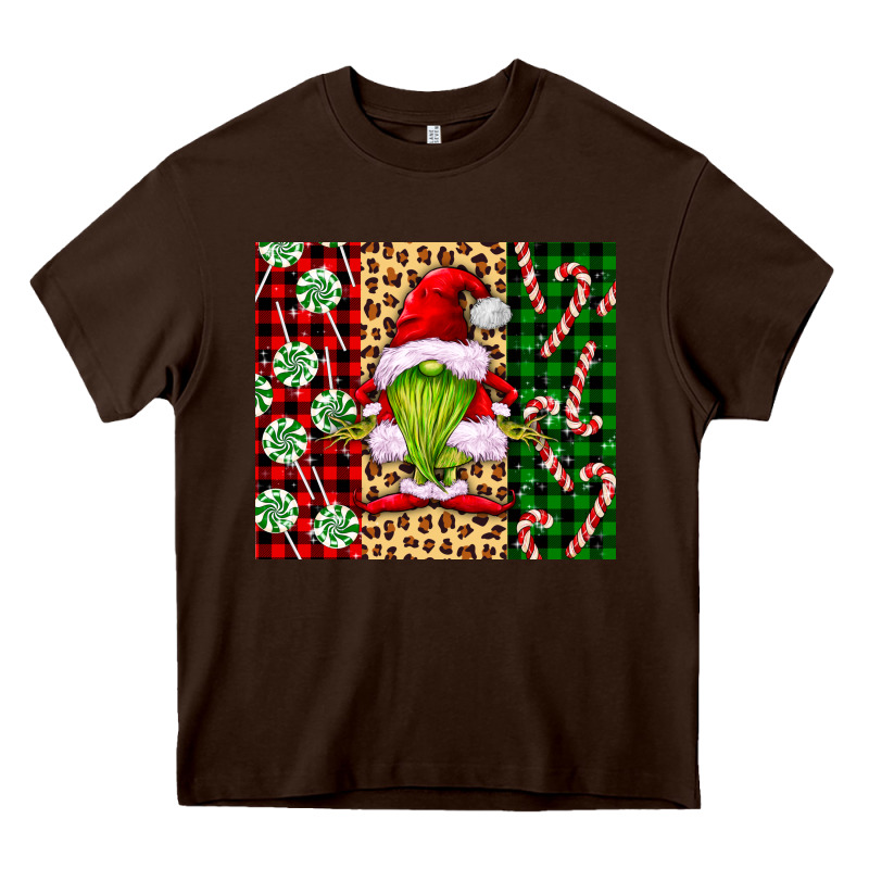Green Christmas Gnome Heavy Core Tee by FaDigitalArtStudio | Teevron