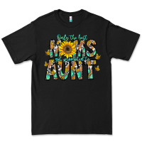 Black only the best moms get promoted to aunt Premium Tee - CowhideDigitalArt