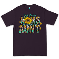Plum only the best moms get promoted to aunt Premium Tee - CowhideDigitalArt