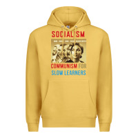 Antique Gold socialism Premium Hoodie - DesigneFamous