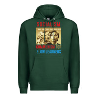 Sports Green socialism Premium Hoodie - DesigneFamous