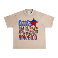 French Oak little miss america Urban Heavy Tee - Artiststas