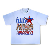 Grape Ice little miss america Urban Heavy Tee - Artiststas
