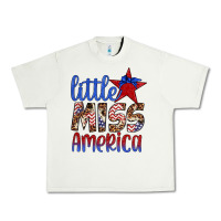 Pistachio little miss america Urban Heavy Tee - Artiststas