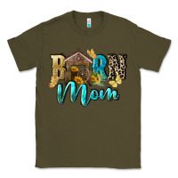 Army Green Barn mom Mother's Day Classic Tee - FaDigitalArtStudio