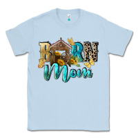 Dusty Blue Barn mom Mother's Day Classic Tee - FaDigitalArtStudio