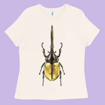 Hercules Beetle Ladies Tee Designed By Lillyallendesigns