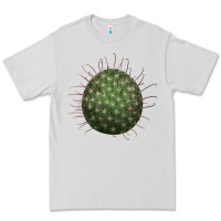 Dove Grey Arizona Fishhook Cactus Premium Tee - LillyAllenDesigns