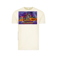 Vintage Arctic Happy Halloween Raccoon Vintage Tee - LillyAllenDesigns