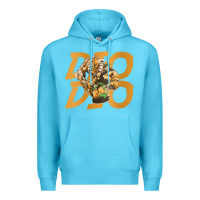 Ocean Blue jojo bizarre Premium Hoodie - DesigneFamous