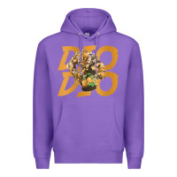 Purple jojo bizarre Premium Hoodie - DesigneFamous