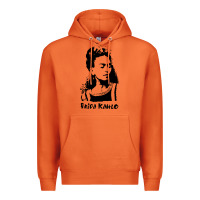 Carrot frida kahlo Premium Hoodie - DesigneFamous