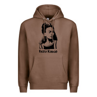Chestnut frida kahlo Premium Hoodie - DesigneFamous