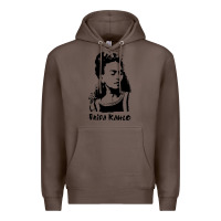 Coffee frida kahlo Premium Hoodie - DesigneFamous