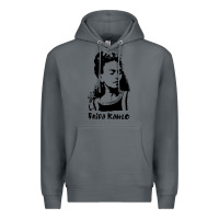 Rock frida kahlo Premium Hoodie - DesigneFamous