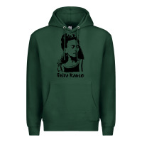 Sports Green frida kahlo Premium Hoodie - DesigneFamous