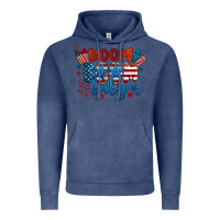 Boom Boom Baby 4th Of July Vintage Hoodie | Teevron