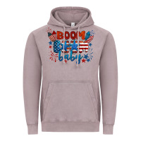 Vintage Zinc boom boom baby 4th of july Vintage Hoodie - BarkalooDesign