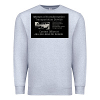 Heather Grey women of transformation 1 Premium Sweatshirt - chombo