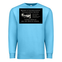 Ocean Blue women of transformation 1 Premium Sweatshirt - chombo
