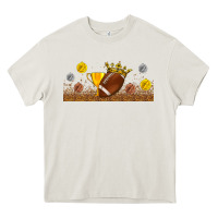 Cream winner cup american football libbey glass Heavy Core Tee - BundleAndBundleShop