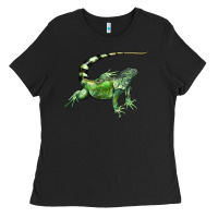 Black İguana Ladies Tee - LillyAllenDesigns