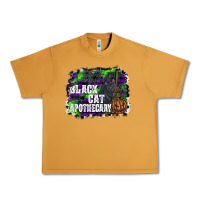 Peanut Butter black cat apothecary Urban Heavy Tee - SublimationCraftShop