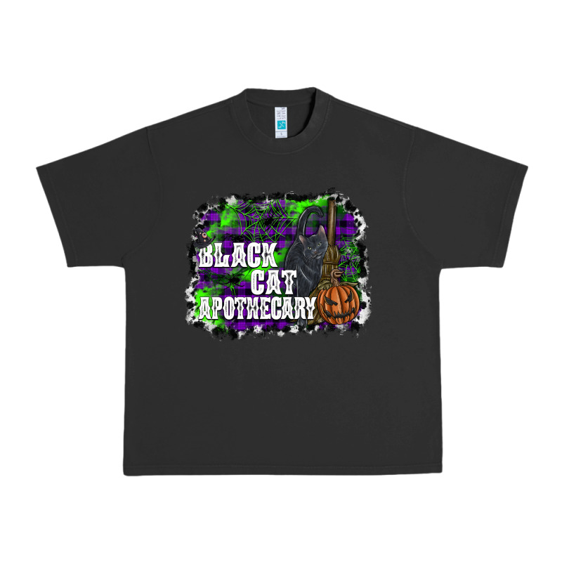 Black Cat Apothecary Urban Heavy Tee by SublimationCraftShop | Teevron