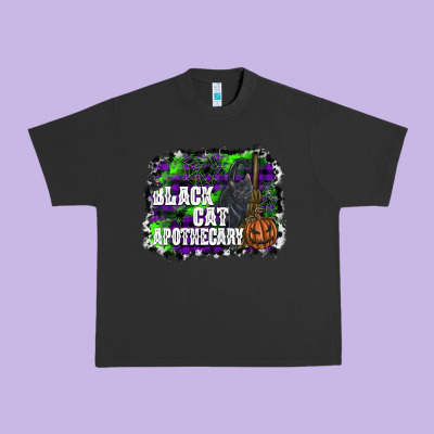 Black Cat Apothecary Urban Heavy Tee Designed By Sublimationcraftshop