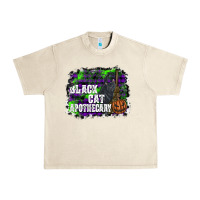 Sandshell black cat apothecary Urban Heavy Tee - SublimationCraftShop