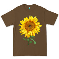 Cacao Bambino Sunflower Premium Tee - LillyAllenDesigns