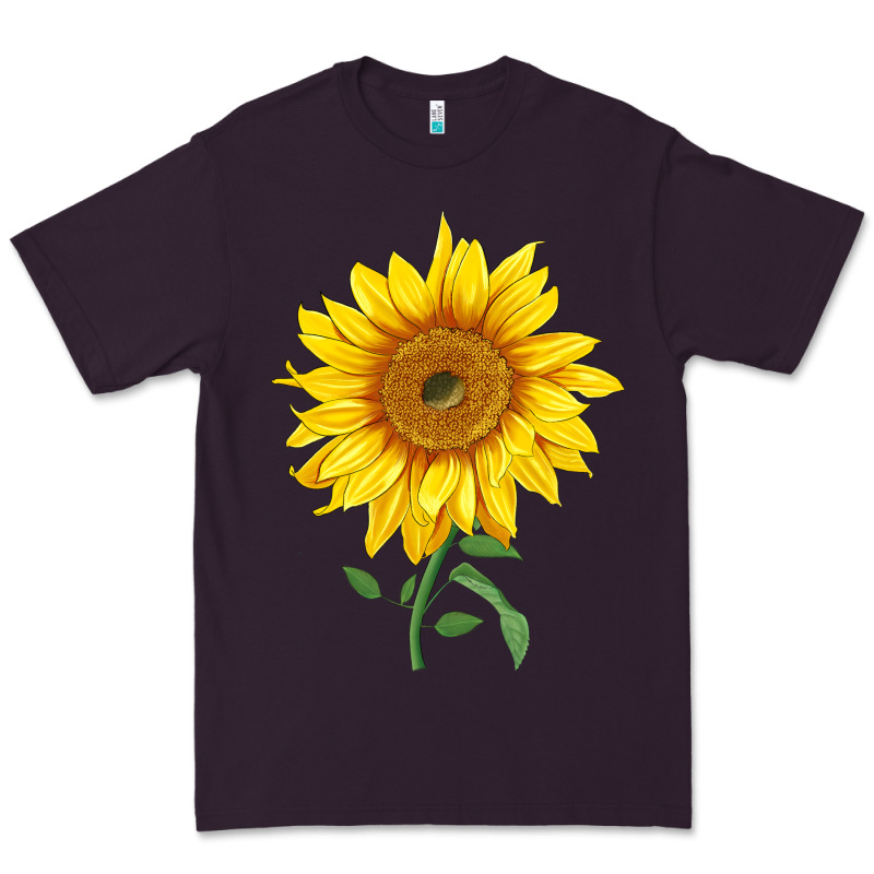 Bambino Sunflower Premium Tee by LillyAllenDesigns | Teevron