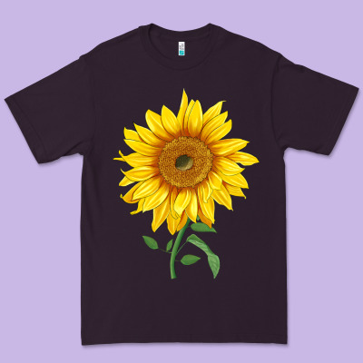 Bambino Sunflower Premium Tee Designed By Lillyallendesigns