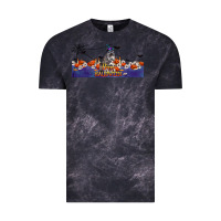 Cloud Black Happy Halloween Raccon Vintage Tee - LillyAllenDesigns