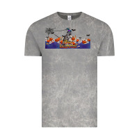 Cloud Rock Happy Halloween Raccon Vintage Tee - LillyAllenDesigns