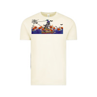 Vintage Arctic Happy Halloween Raccon Vintage Tee - LillyAllenDesigns
