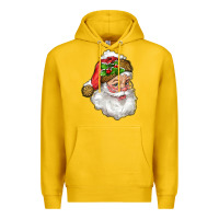 Lemon santa with snow Premium Hoodie - RanaPortraitStore