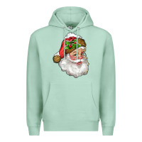 Seafoam santa with snow Premium Hoodie - RanaPortraitStore