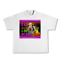 Lunar Rock eat drink and be scary cow Urban Heavy Tee - LillyAllenDesigns