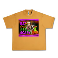 Peanut Butter eat drink and be scary cow Urban Heavy Tee - LillyAllenDesigns